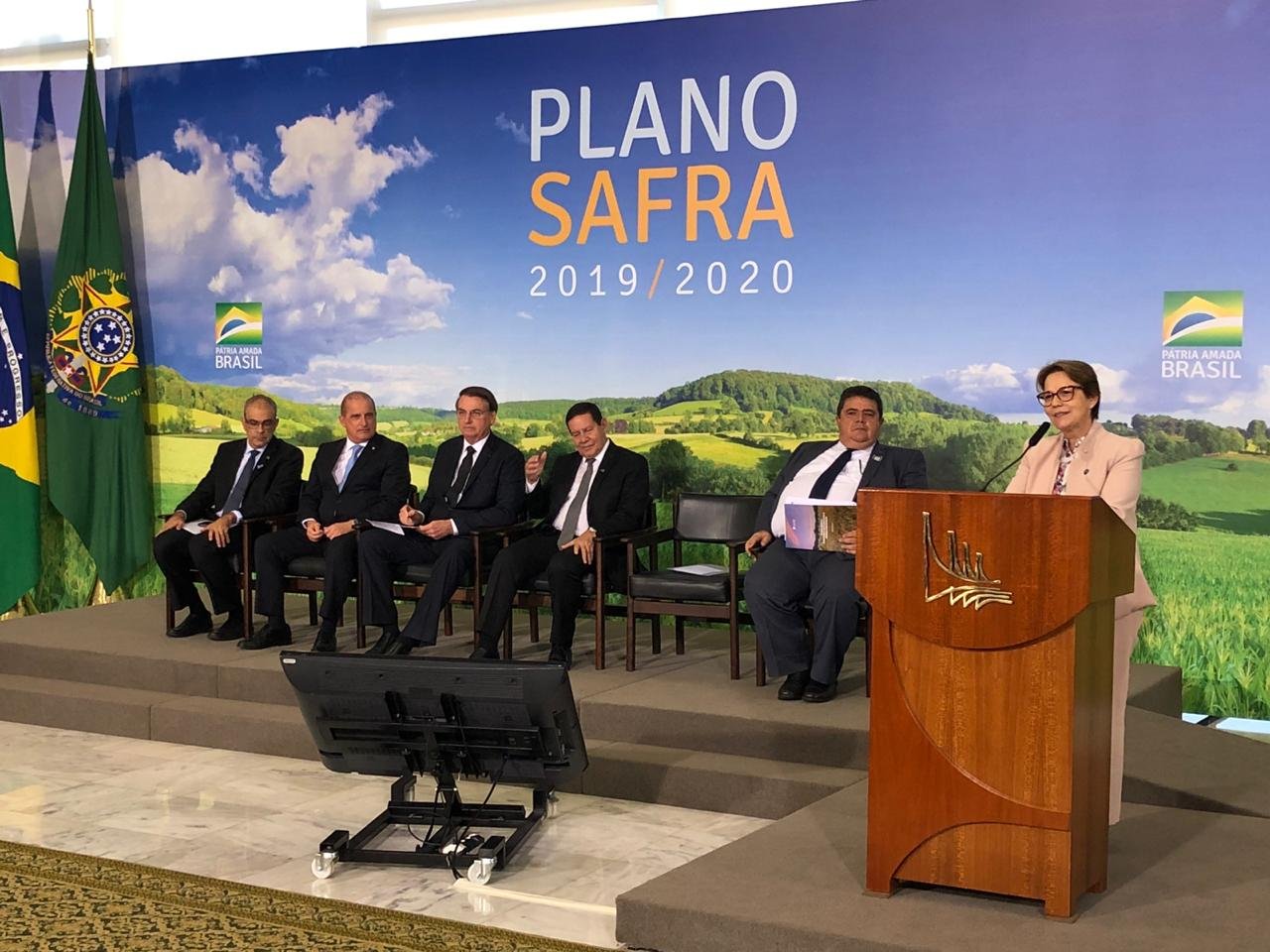 Capa foto lançamento do Plano Safra 2019/2020