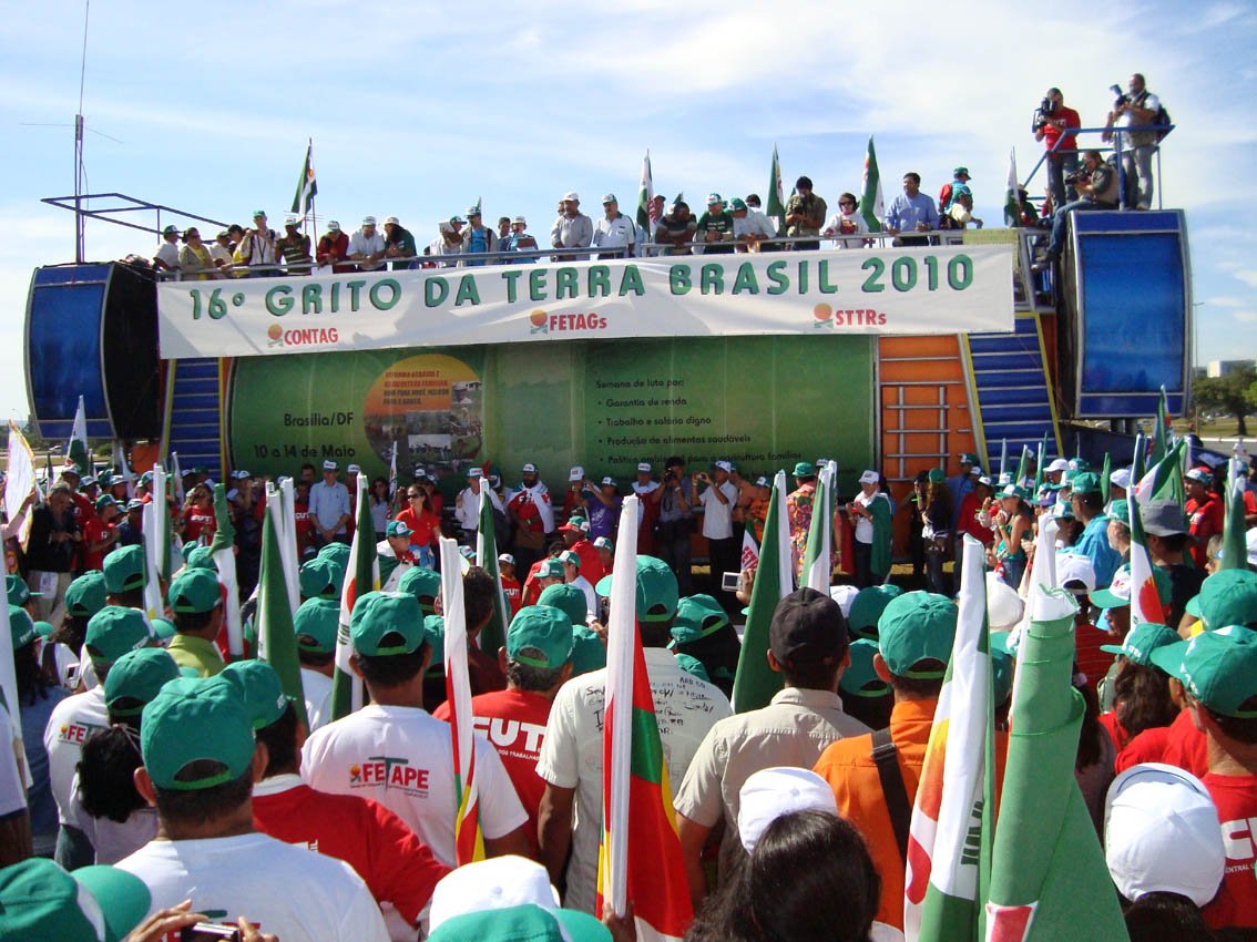 Capa foto Grito da Terra 2010