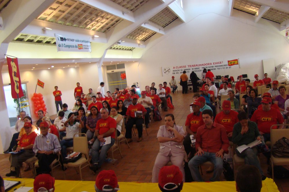 Capa foto 2º Congresso Estadual CTB