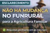 Ilustração em miniatura da áudio Funrural: novas alíquotas não se destinam à Agricultura Familiar