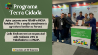 Ilustração em miniatura da áudio Programa “Terra Cidadã” amplia atendimento do INCRA nos Sindicatos