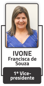 Ivone Francisca de Souza - 1º Vice-Presidente da FETAEP