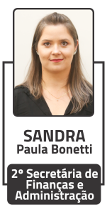 Sandra Paula Bonetti - 2º Secretária de Finanças e Administração da FETAEP