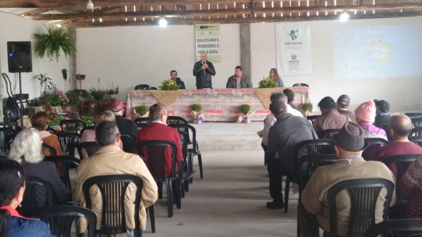 Fetaep participa de evento de Política Agrícola para agricultores familiares de Agudos do Sul