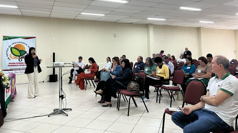 FETAEP e CONTAG realizam no Paraná oficina estadual sobre Previdência Rural