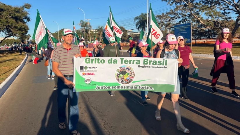 Envolvimento dos agricultores e agricultoras familiares no 24° Grito da Terra Brasil surpreende