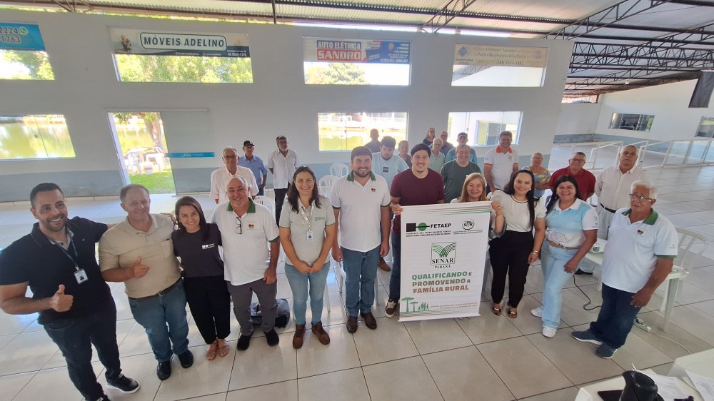 Capa foto Pé na estrada: FETAEP na Regional Norte Pioneiro