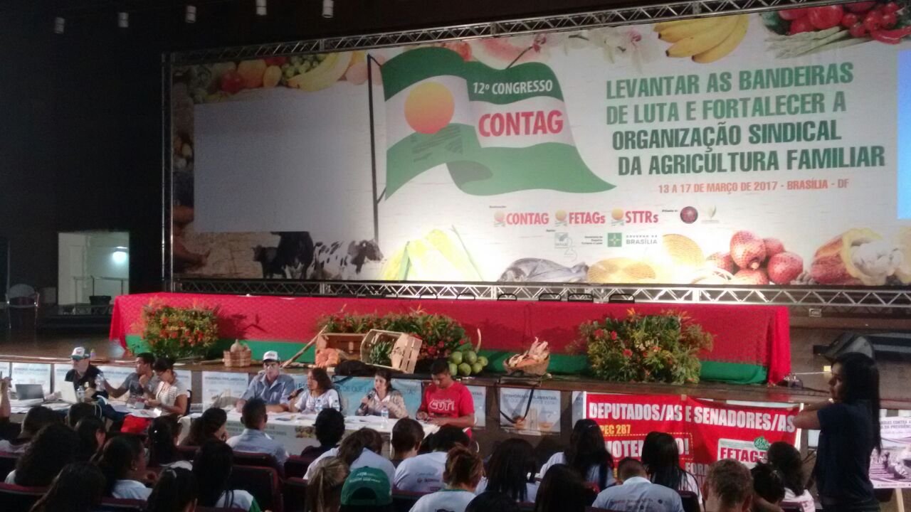 Paraná está presente no 12º Congresso da CONTAG