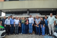 Ilustração em miniatura da áudio Presidentes de STTRs comemoram programa da Fetaep e Itaipu e entrega de carros para suas entidades