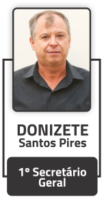 Donizete Santos Pires - 1º Secretário Geral da FETAEP