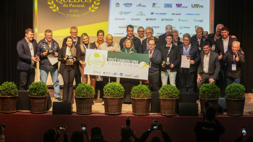 Premiação escolhe os melhores queijos do Paraná 