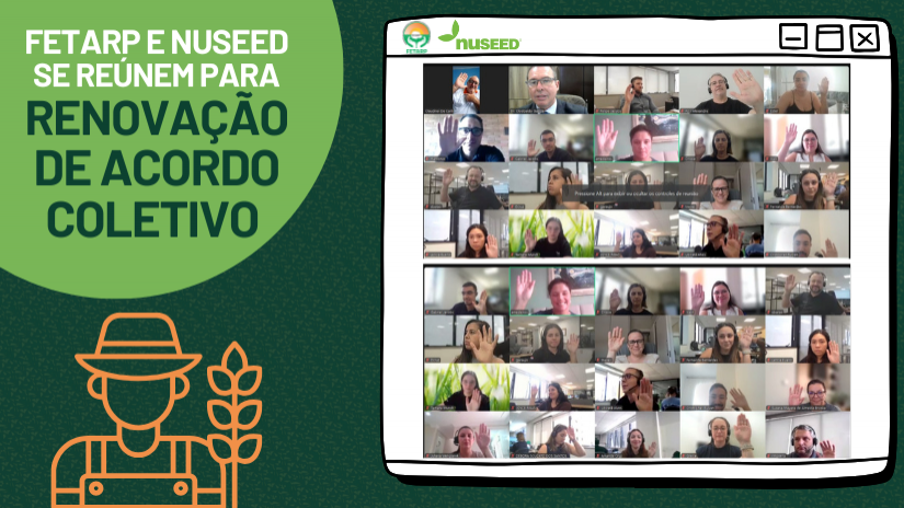 FETARP e Nuseed Brasil renovam Acordo Coletivo de Trabalho com reajuste de 5,20% e ganho real 