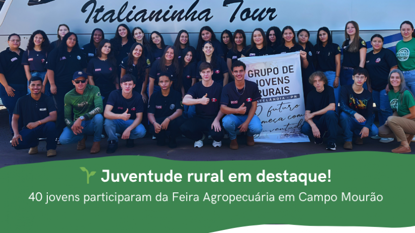 Juventude rural ganha destaque na Feira Agropecuária de Campo Mourão